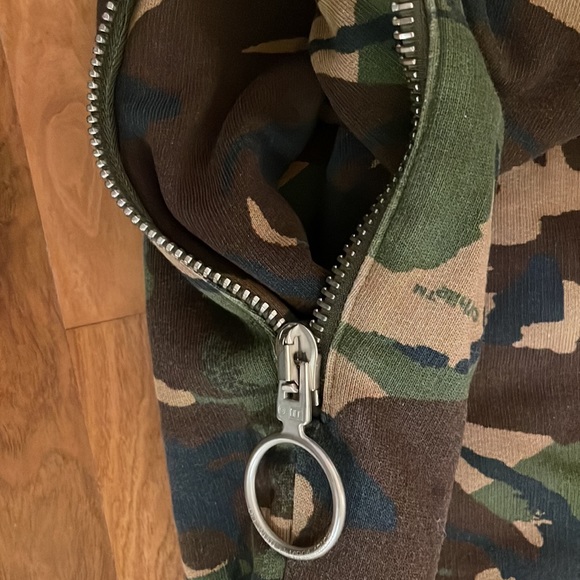Men’s Off-White c/o Virgil Abloh diagonal camo jogger sweatpants. M. - Picture 6 of 9